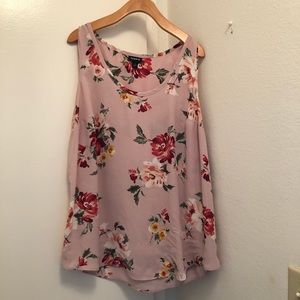 Floral Harper-georgette tank top size 1